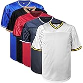 Rioofinx Blank Football Jersey,Mesh Practice Plain Football Shirt 90s Hip Hop Clotes