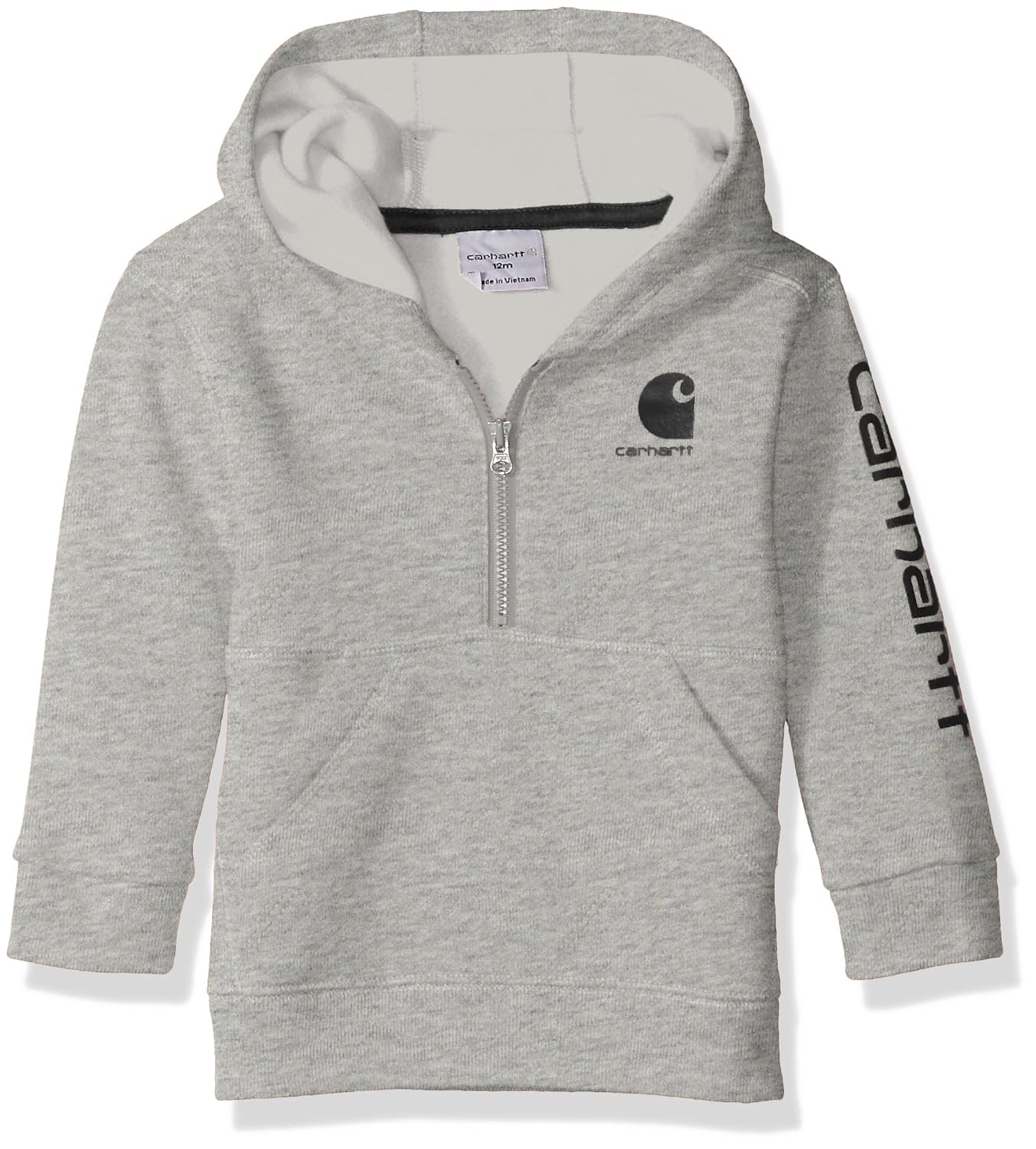 Carhartt Baby Boys Hooded Half Zip Sweatshirt Clothing Hoodies & Active