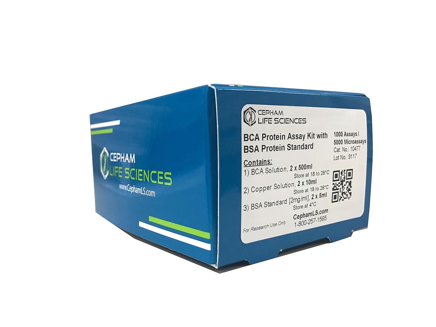 Bicinchoninic Acid (BCA) Proteína Assay con BSA Protein Standard 1000