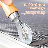Rundago 3pc Tool Set: 2x Piping Roller, 1x Rubber Strip Hook for Window Grille view 7