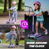Zoom Cruzer Kids 3 Wheel Scooter Light Up Deck Wheels Adjustable Height 4-8 view 3