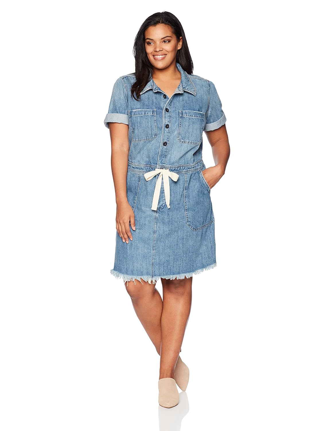 lucky brand drawstring dress