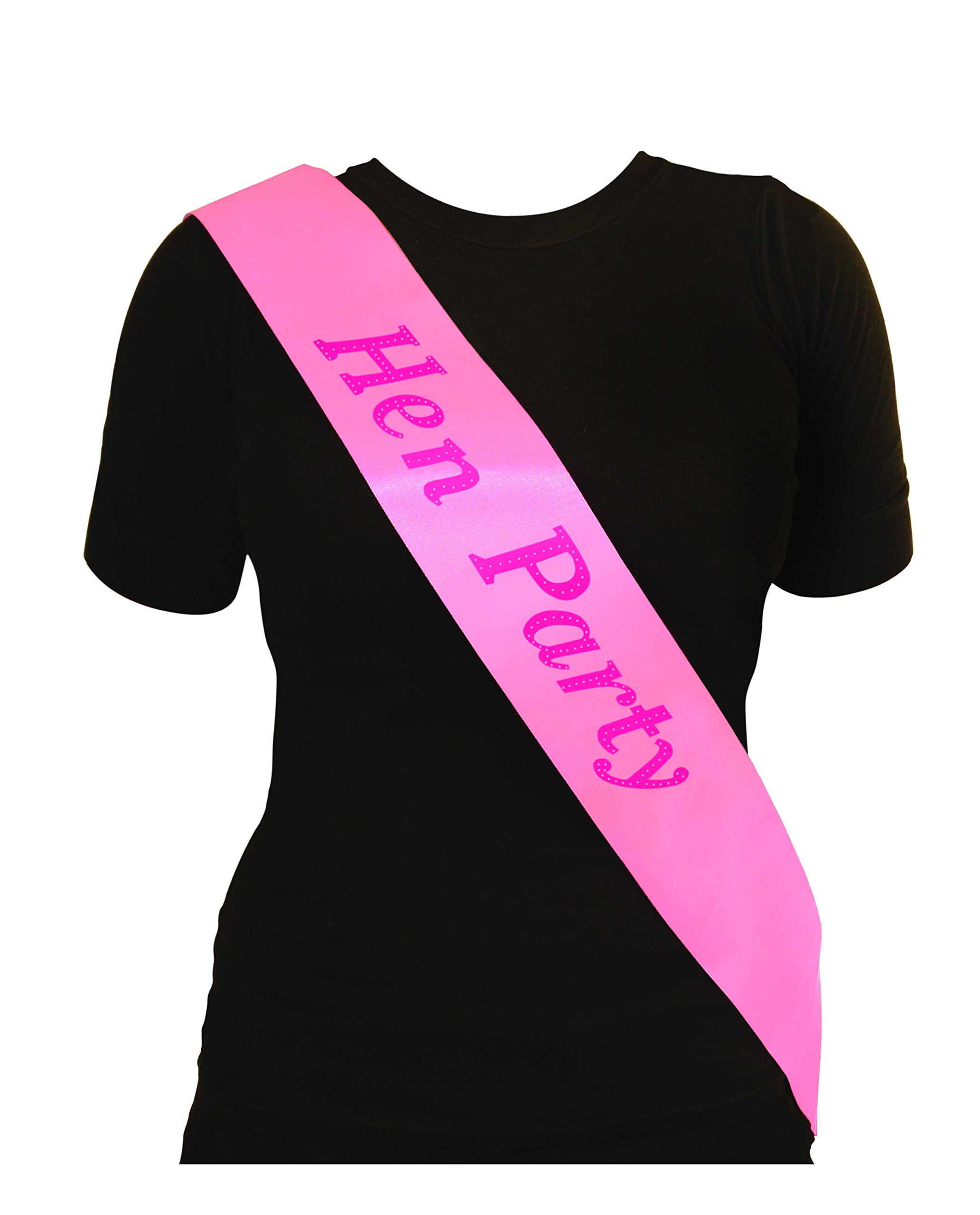 Hen Party Pink Sash (Pack of 12)