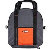 MELOTOUGH Jumper Cable Bag Storage Organizer for EV Charging Cables | 14,5" X 14"Bag, Tools Cable Bag, Jumper Cables, EV Charging Cords, Hoses, Tools, Easy to Carry, for Electric Vehicles