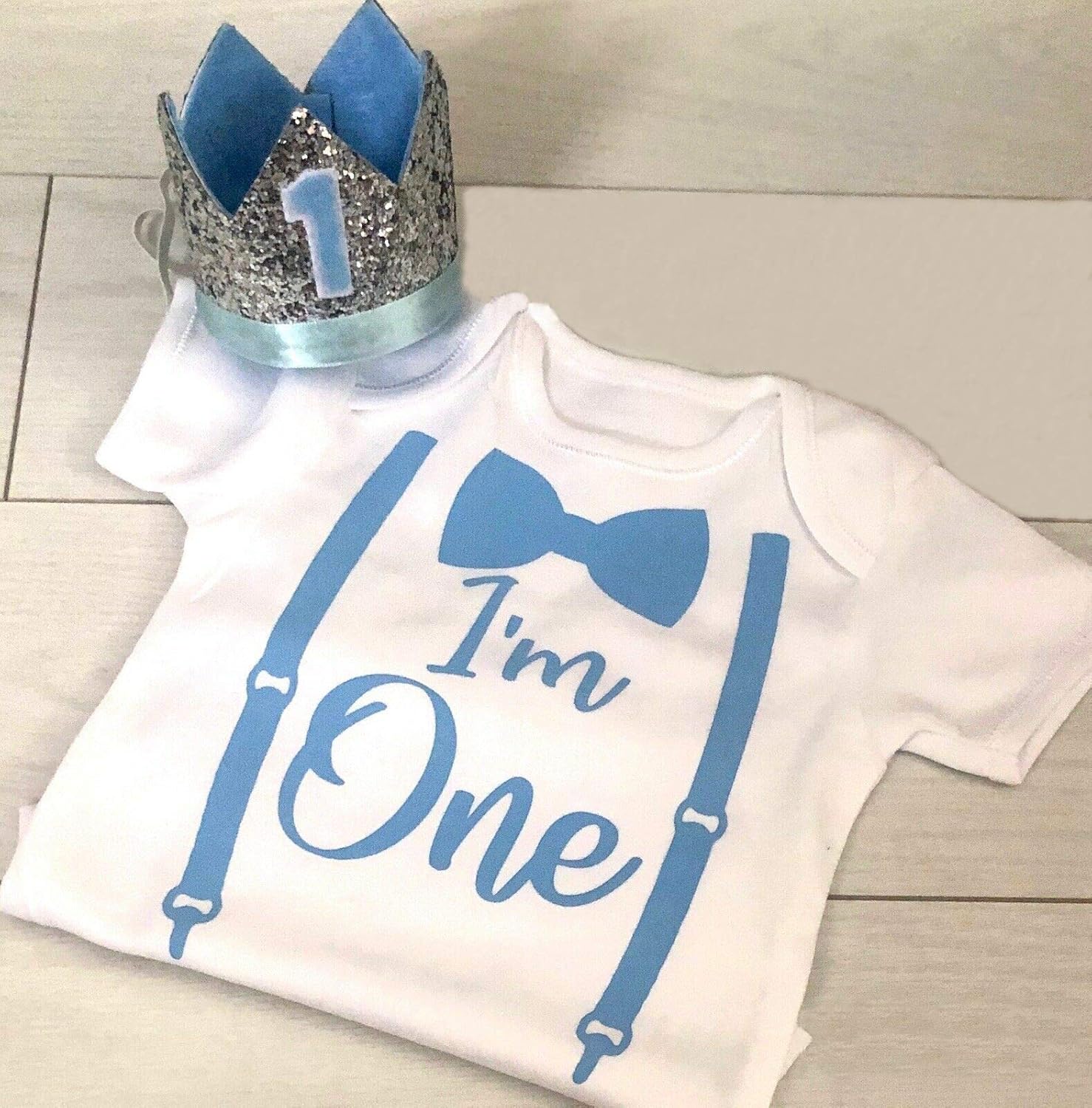 first birthday vest boy