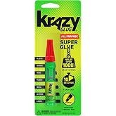 Krazy Glue All Purpose Precision Control Superglue Pen, Clear Adhesive (4g) | Clear, Fast-Drying Adhesive, One-Drop Applicator for Plastic, Ceramic, Wood, Rubber, Metal, Leather &amp; More