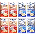 Brunswick Tuna Salad & Chicken Salad With Crackers Ready to Eat Snack Kit 3.0 oz Each (8 ct)