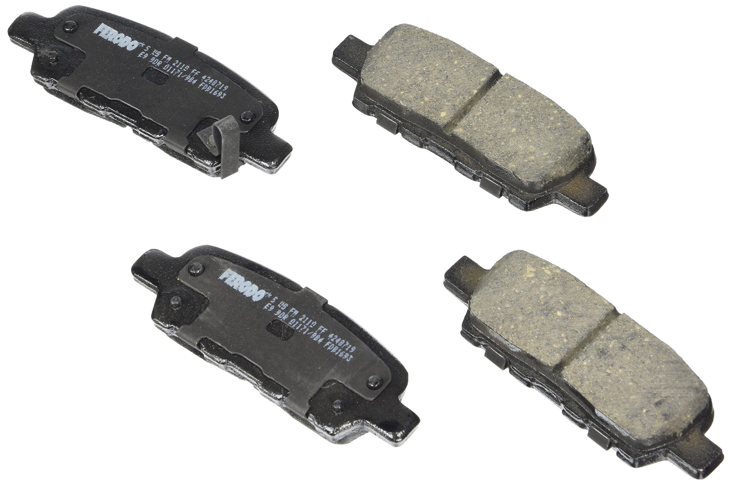 Ferodo FDB1693 Brake Pad Set, disc brake - (set of 4)