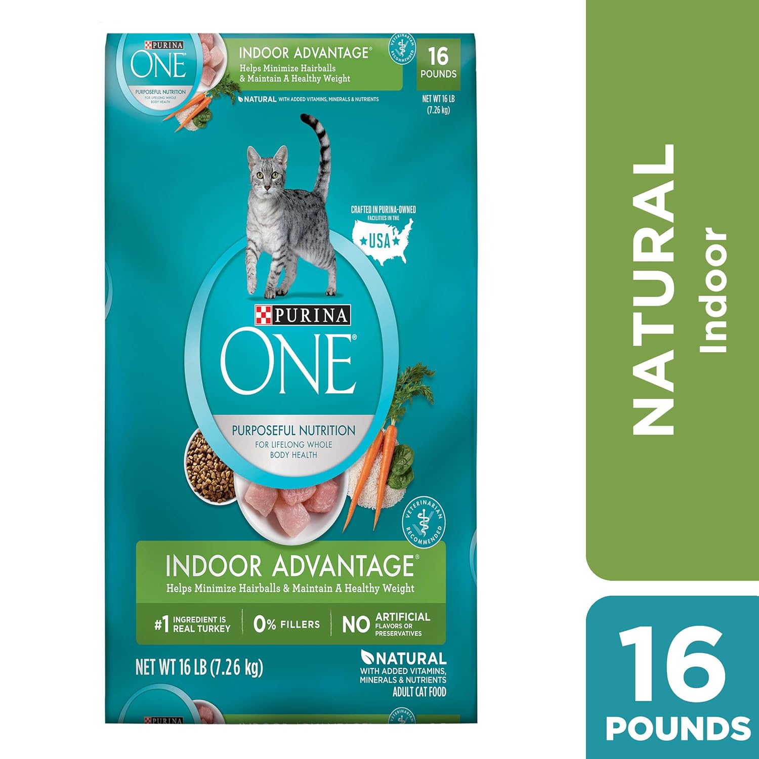 Purina ONE Indoor Advantage Adult Cat Food 17800033855 eBay