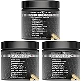 Formulation Factory Self Obsessed Masculine Vitality & Testosterone Support - 10-in-1 Complex with Shilajit, Tongkat Ali, & Fadogia Agrestis - 360 Capsules, 6 Month Supply