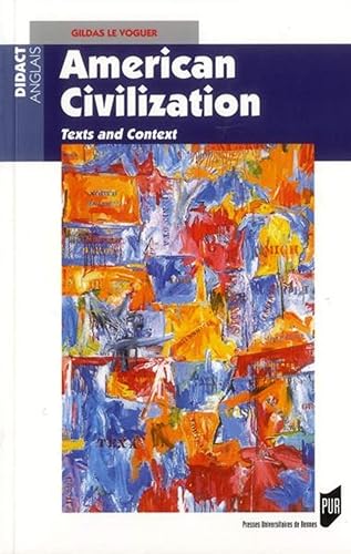 Download American Civilization : Texts and Context PDF