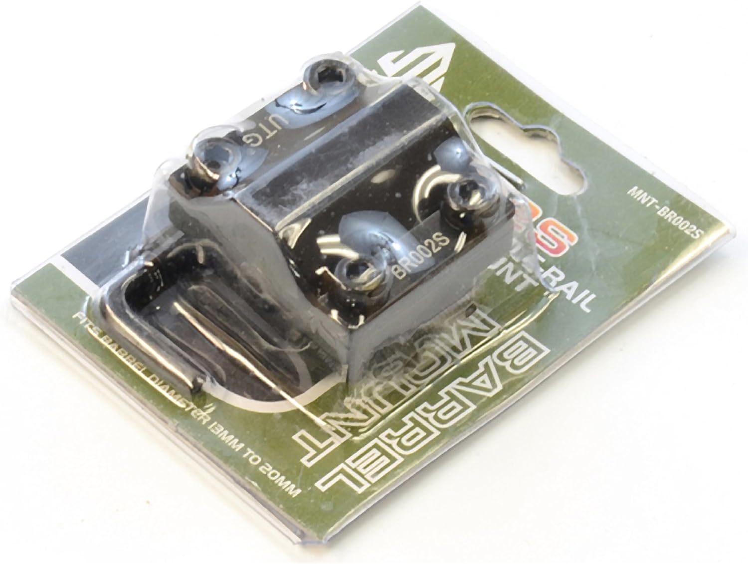 UTG Universal Single-rail Rifle Barrel Mount, 2 Slots : Airsoft Mounts : Sports & Outdoors