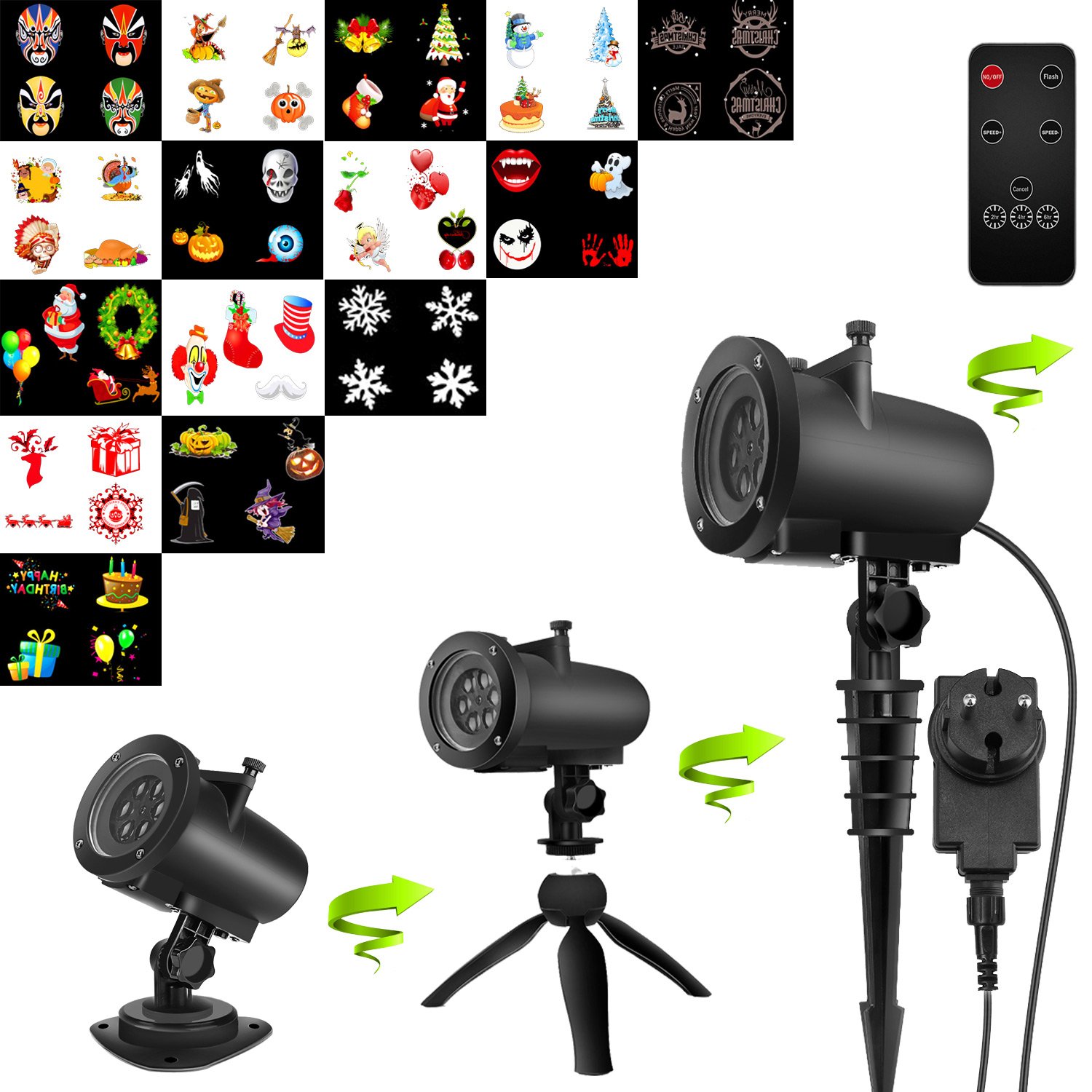 Llevó la luz del proyector ABEDOE W llevó la luz del paisaje