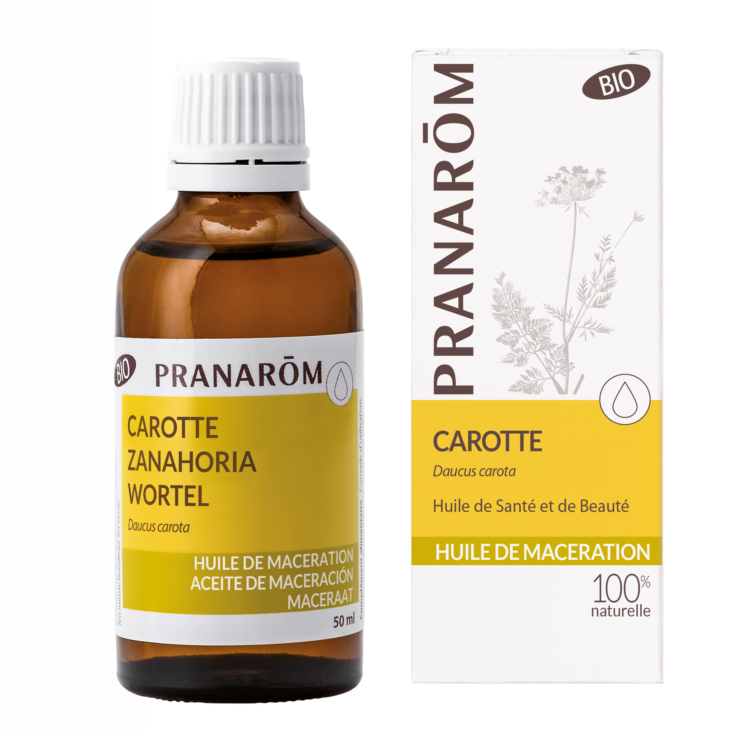 Pranarm Organic Macerated Carrot Oil by Pranarom