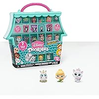 Just Play Disney Doorables Ultimate Collector Case, Includes 3 Exclusive Figures and 4 Mystery Figures from Series 5…