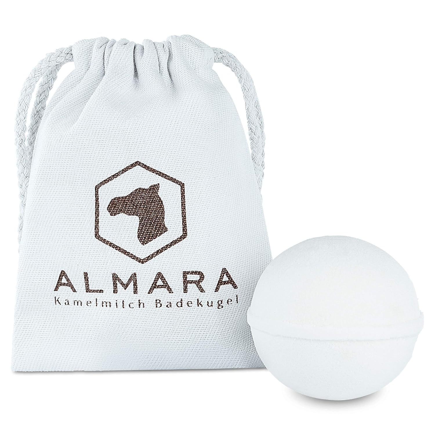 2er Set Deluxe Kamelmilch Cremebad Badekugel Amber Almara 2x180g Amazon De Beauty