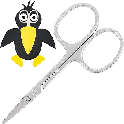 Amazon Com 3 Swords Germany Baby Nail Scissors Safety Scissors With Round Tips For Children Babies Todddlers Infants With Funny Bird Case Corbi Stainless Steel Brand Quality Made