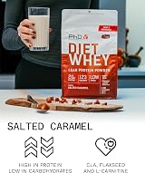 PhD Diet Whey Low Calorie Protein Powder Salted Caramel 62 Servings view 3