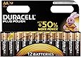Duracell Plus Power Type AAA Alkaline Batteries, pack: Amazon.co.uk ...