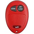 KeylessOption Key Fob Replacement for 2001 2002 2003 2004 2005 2006 2007 2008 2009 2010 2011 2012 Chevrolet Colorado Hummer GMC Canyon Pontiac Isuzu Remote, 3-Button L2C0007T, Locksmith Required