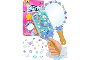 Purple LDYBUG Décorez votre propre brosse à cheveux et miroir pour filles – Cadeaux créatifs pour filles de 8 à 12 ans, cadea