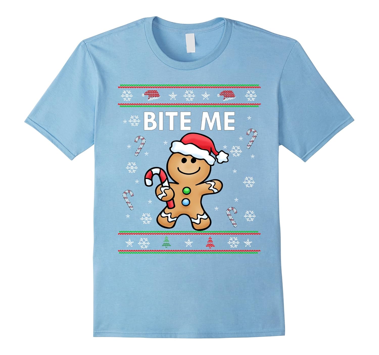 bite me ugly christmas sweater
