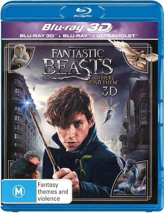 Amazon Com Fantastic Beasts And Where To Find Them 3d Blu Ray 3d Blu Ray Eddie Redmayne Samantha Morton Katherine Waterston Sam Redford David Yates Movies Tv
