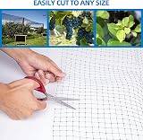 LATERN Heavy Duty Bird Netting 2.1m x 15.3m with 20 Ties Plastic Mesh view 3
