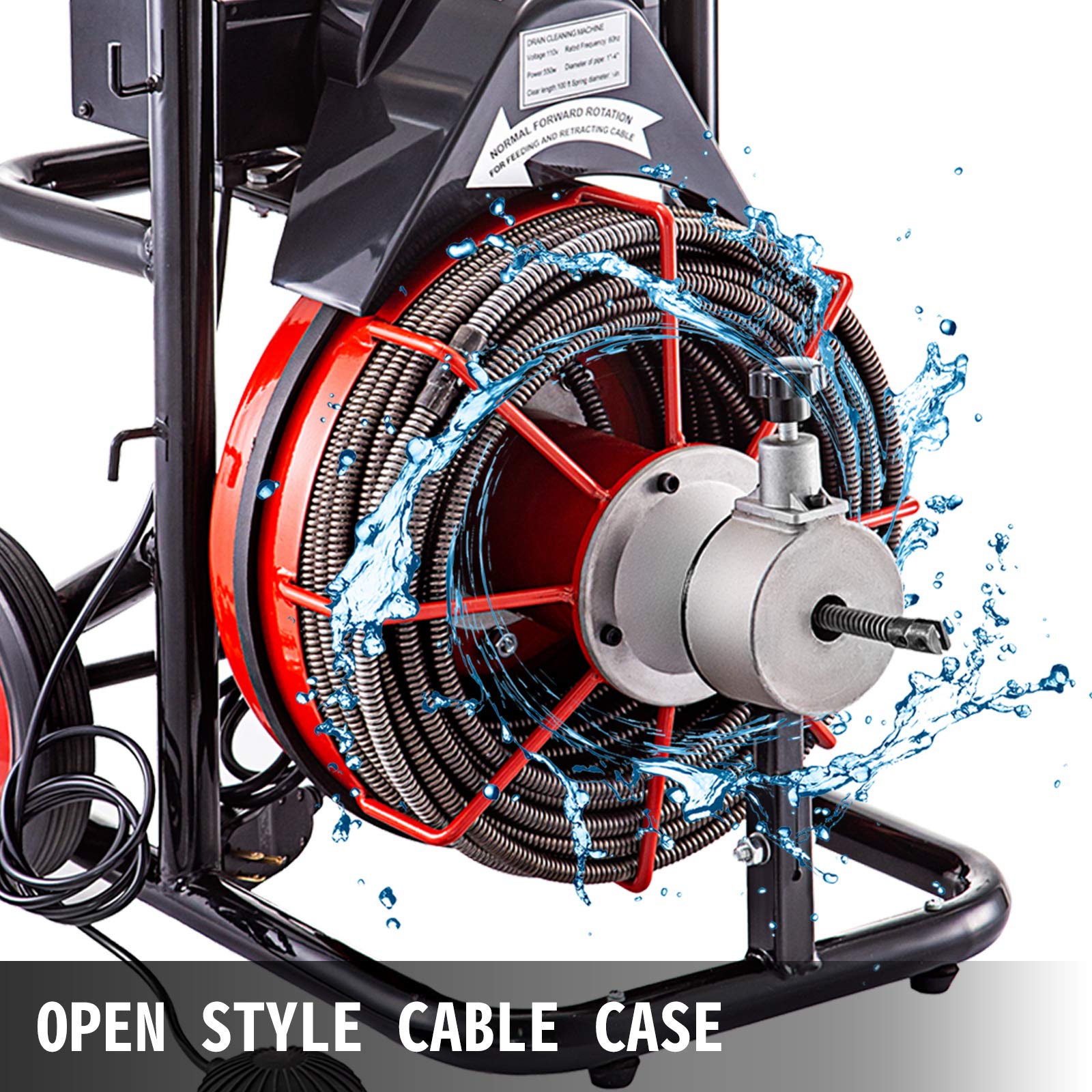 Mua Mophorn 100 Ft x 1/2Inch Drain Cleaner Machine fit 2 Inch (50mm) to