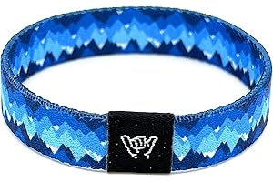 Hang Loose Bands - Southwestern Bracelet for Men, Women & Teens - Comfy Tribal Print and Boho - Western Style Reversible Wristband