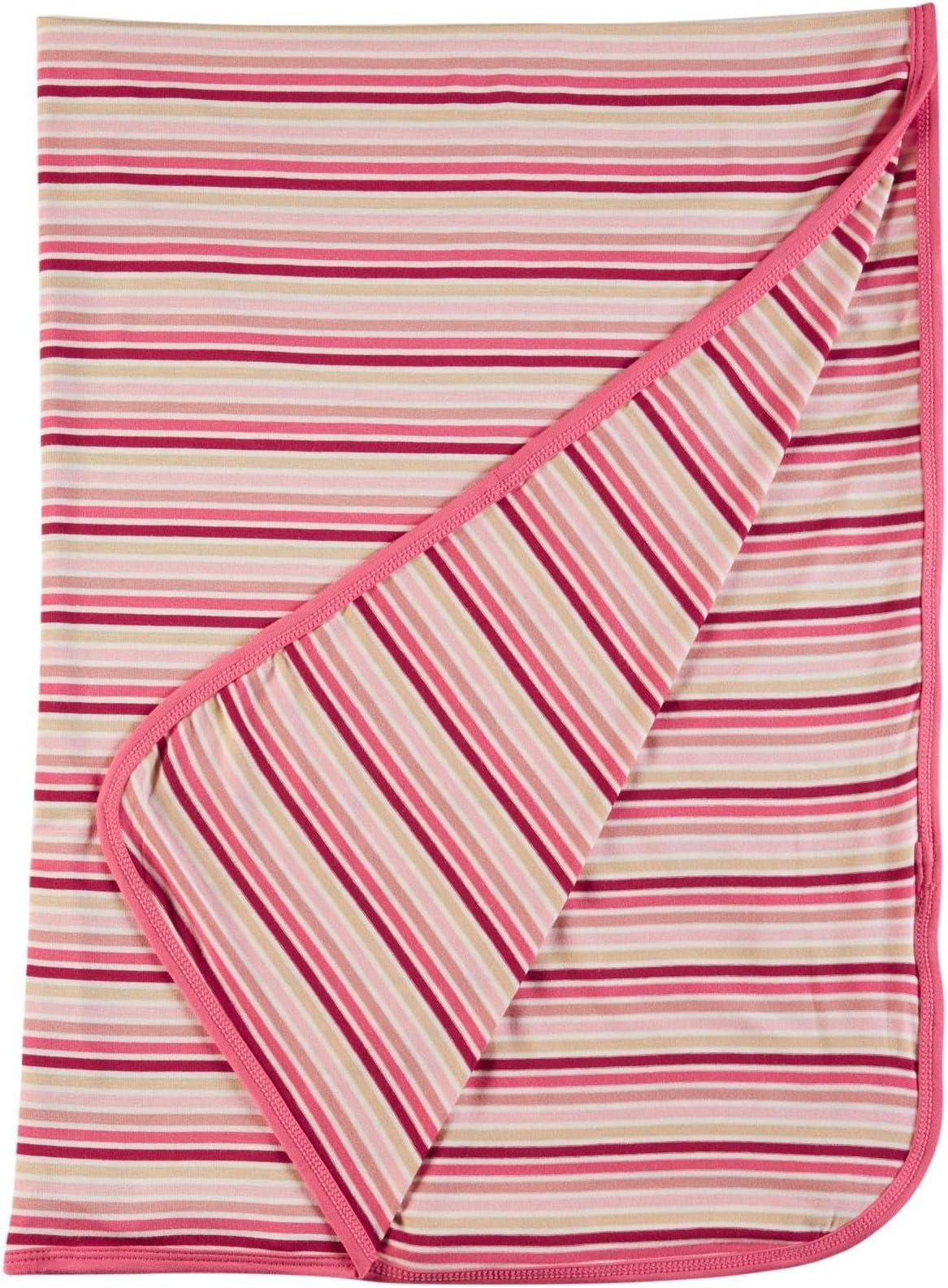 KicKee Pants Print Swaddling Blanket, Girl Forest Stripe by KicKee Pants