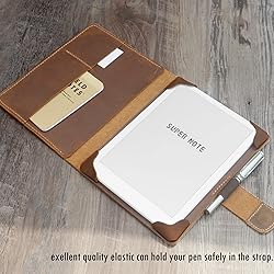 Personalized leather case for Supernote