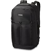 Dakine Split Adventure 38L Travel Backpack, Laptop Sleeve, Black Ripstop | Travel backpack, 38L carry on size, split-level organization, side compression, stowable straps, load lifter straps