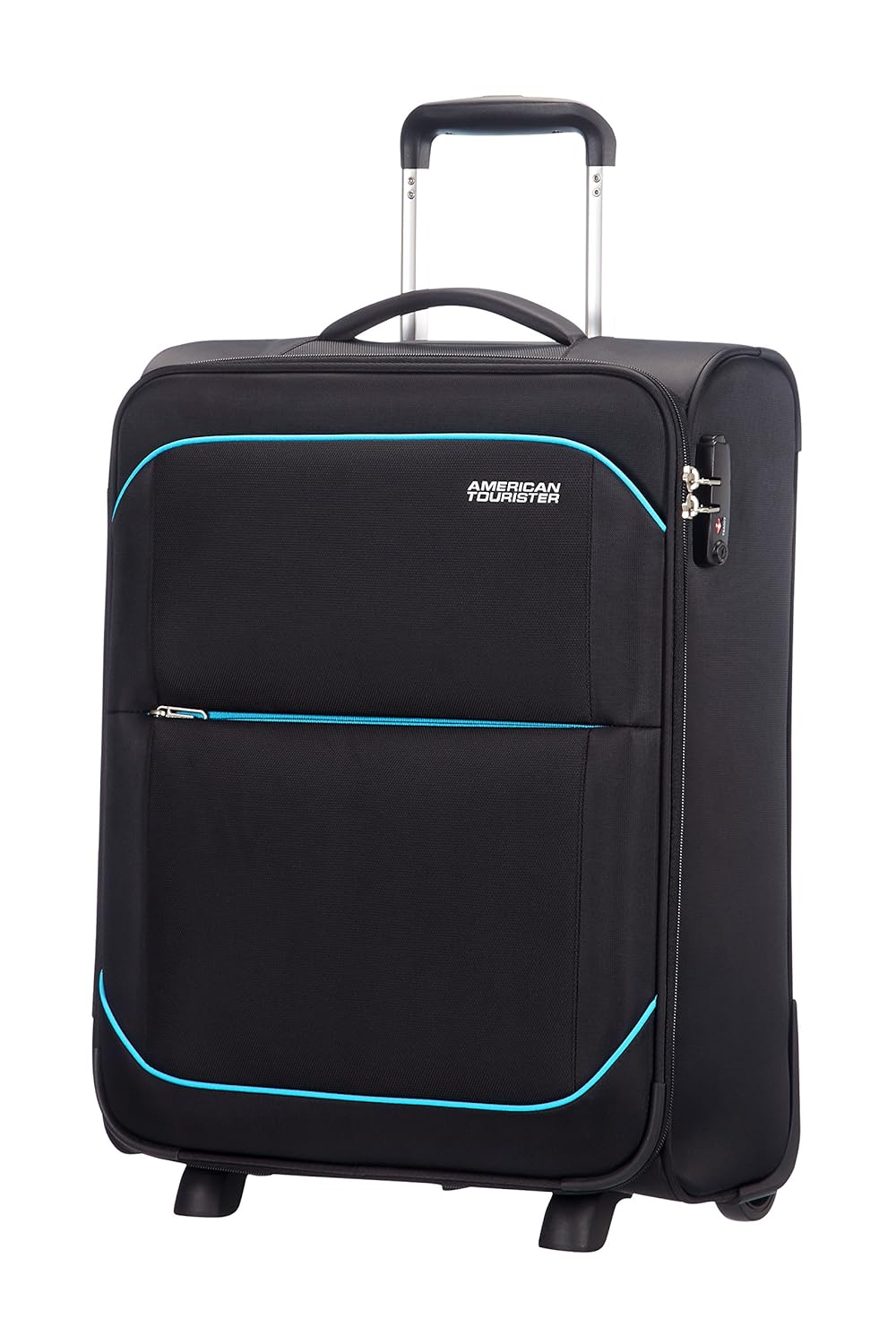 American Tourister Sunbeam upright ruedas  equipaje de mano negro after dark