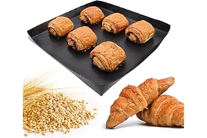 Firsmat Solid Cooking Basket, BBQ Basket,Non Stick PTFE Toaster Baking Tray For Speed Ovens,Quick oven Basket Tray for Chips Chicken Wings Bread Heating