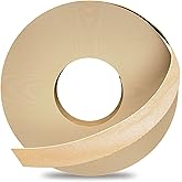GSCIT Club Birch Edge Banding, 3/4 inch x 50ft roll of Veneer Pre-glued Flexible, Real Wood Tape Banding for Cabinet Repair Furniture Restoration