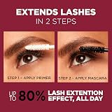 L'Oreal Paris Double Extend Beauty Tubes Mascara Black - 80% Longer Lashes view 3