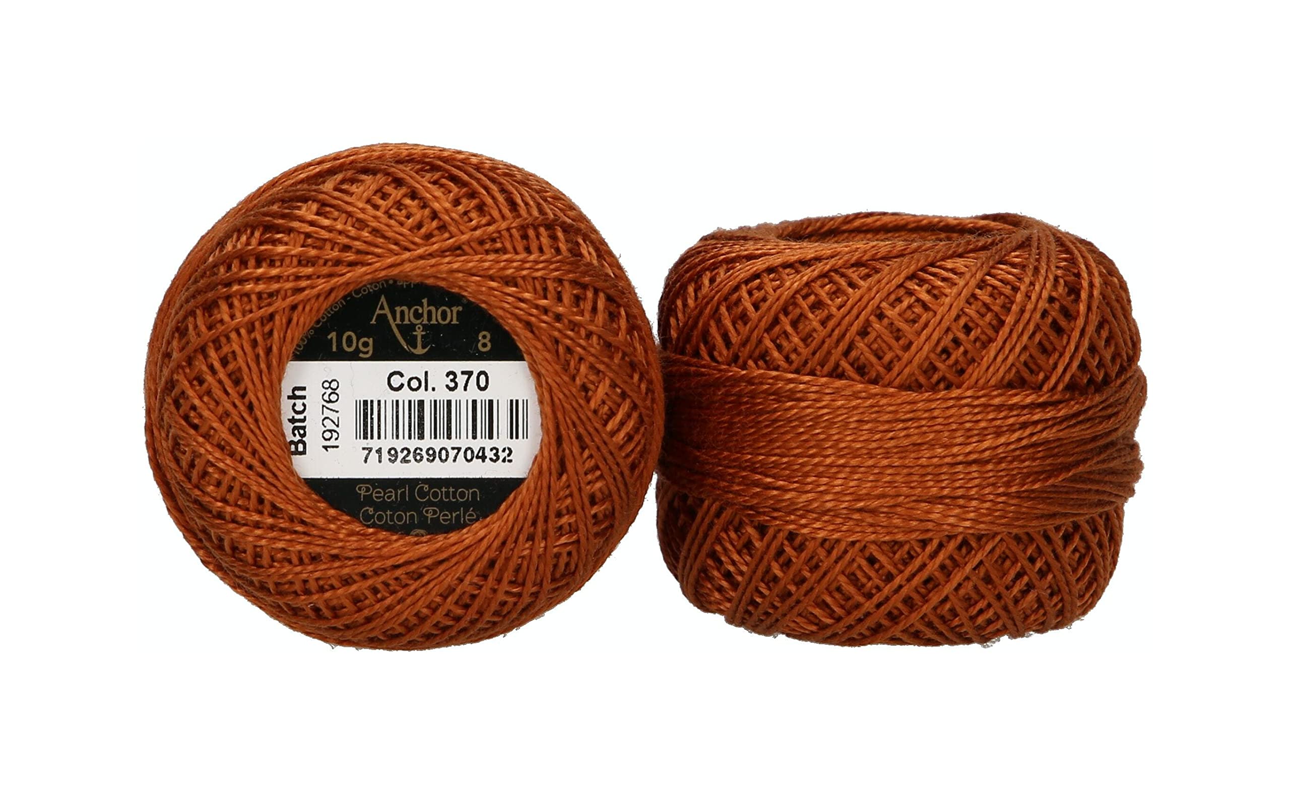 ANCHOR Pearl Yarn, Thickness: 8, Packaging: 10G, Running Length: 82M krokant Embroidery Threads
