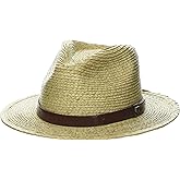 Brixton Women's Messer Straw Fedora