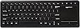 AmazonBasics Wireless Keyboard with Touchpad for Smart TV - US Layout (QWERTY)