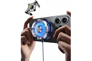 ACEDAYS Magnetic Phone Cooler, Phone Cooling Fan with Semi-Conductor Cooling Chip, Universal Cellphone Radiator for Tiktok Live Streaming, Outdoor Vlog, Mobile Gaming.