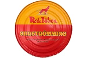 BEST NATURAL BY NJTRADING Surströmming Fermented Pegs in Traditional Tin