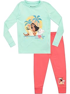 Disney Girls Moana Pyjamas Snuggle Fit Buy Online In Israel At Desertcart