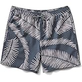 Roark Shorey Men’s Swim Trunks – Quick-Dry 4-Way Stretch, Elastic Waist, Back Pocket, Lightweight Swim Shorts for Beach