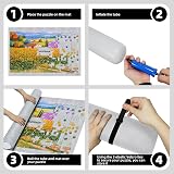 MOZOOSON Jigsaw Mat 118x80cm for 1000 1500 2000 Piece Puzzles Felt Roll view 5