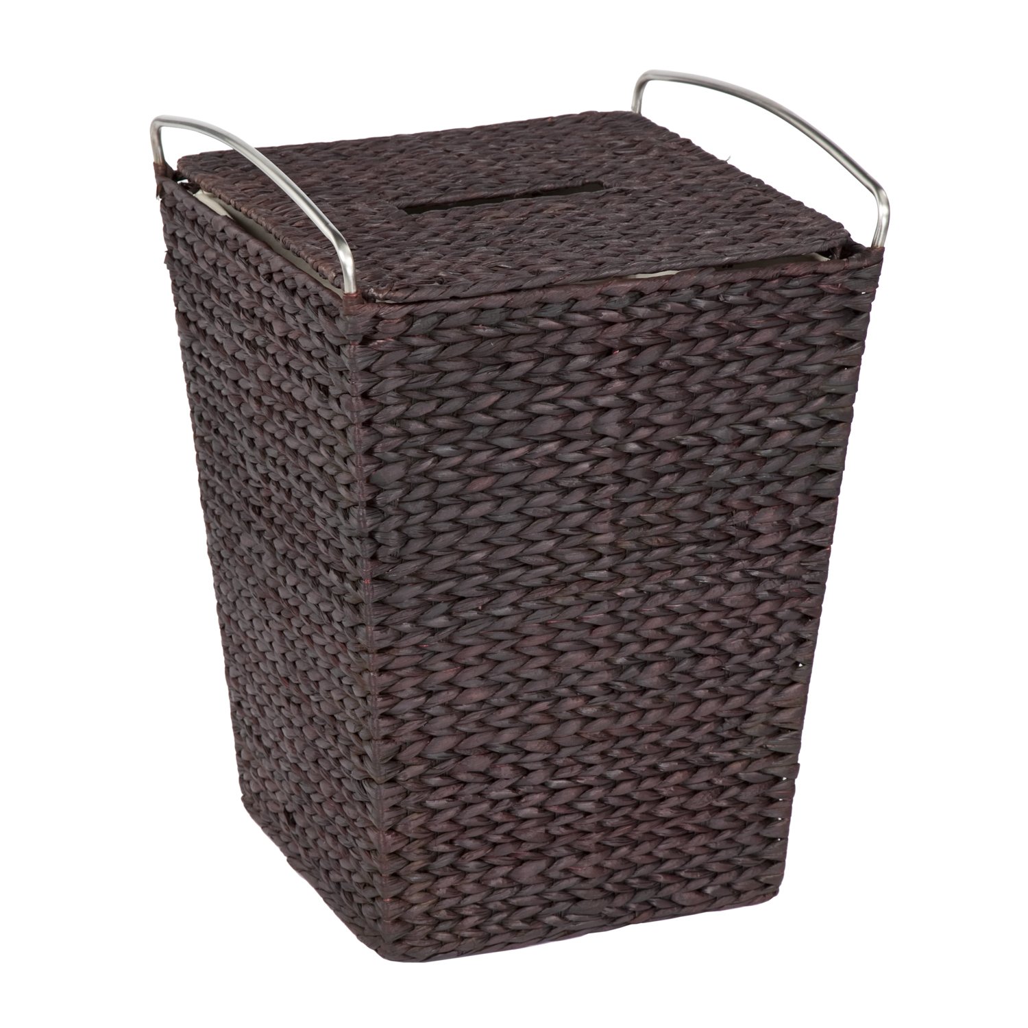 Creative Bath Metro Hamper with Liner, Espresso LAVORIST