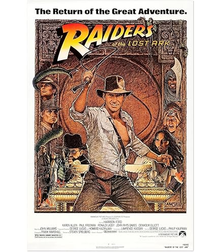 Amazon.com: Raiders of The Lost Ark Whip 24x36 Poster: Posters