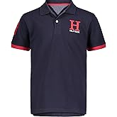 Tommy Hilfiger Boys' Short Sleeve Pique Matt Polo Button Shirt