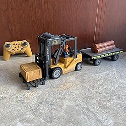 KNACKTOYZ Remote Control Forklift with Flatbed