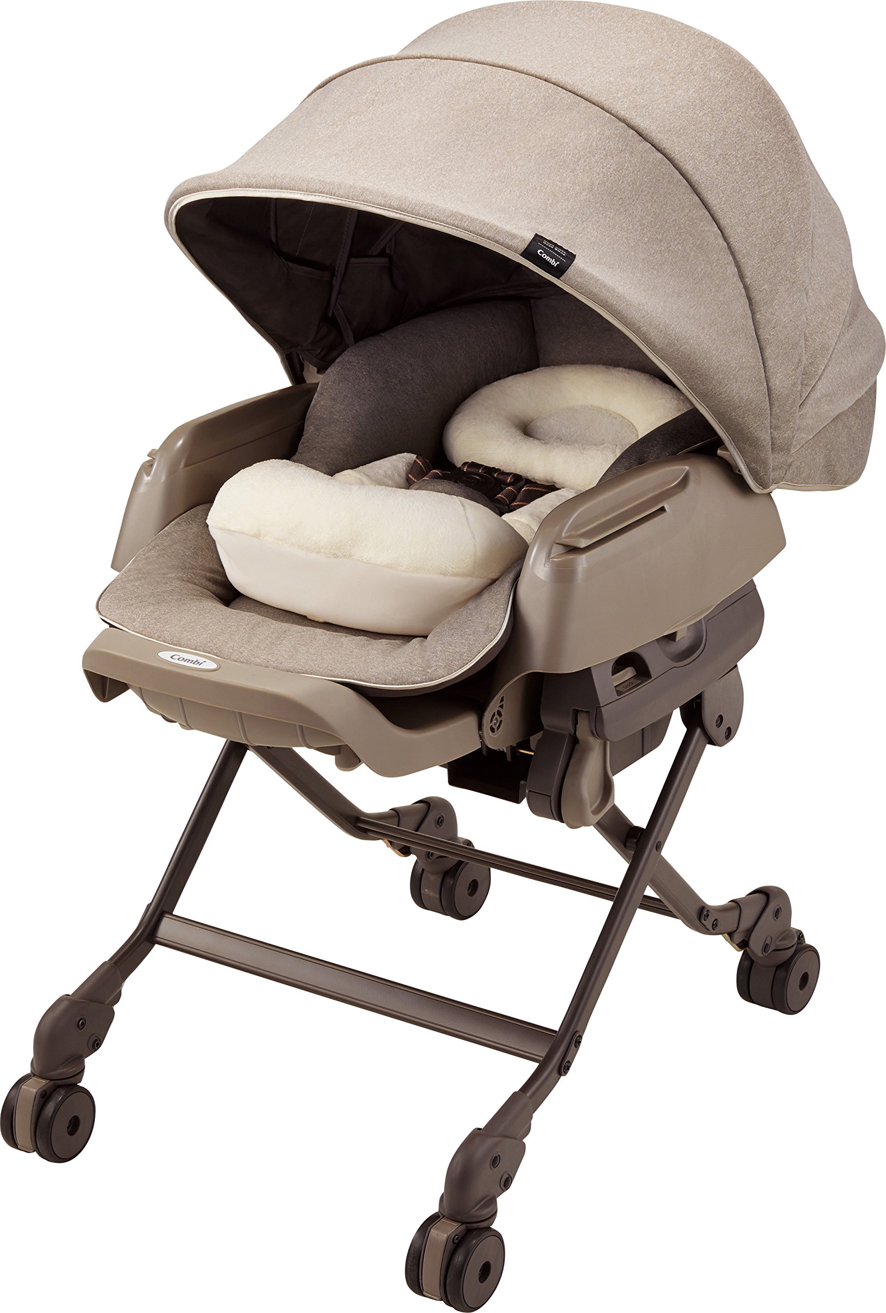 コンビ ホワイトレーベル ハイローチェアー ネムリラ AUTO SWING BEDi ドーム EG ヘーゼルベージュ(BE) 0か月~商品画像